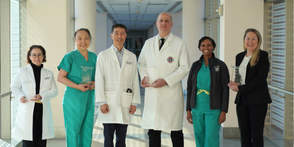 group photo of 2024 clinical recognition award recipients