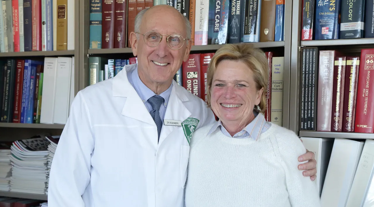 Dr. Steven Rosenberg and Linda Tayler