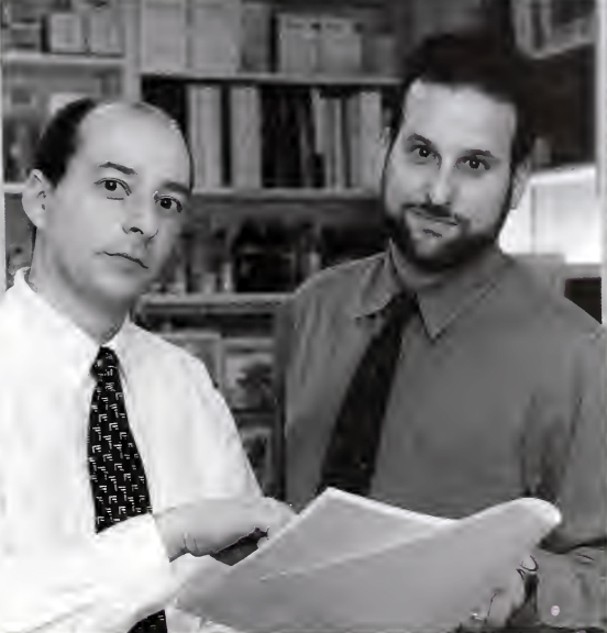 Dr. Stephen Piscitelli (left) and Dr. Aaron Burstein (right)