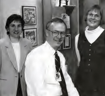 Dr. Deborah Merke, Dr. John Hurley and Barbara Corey, R.N