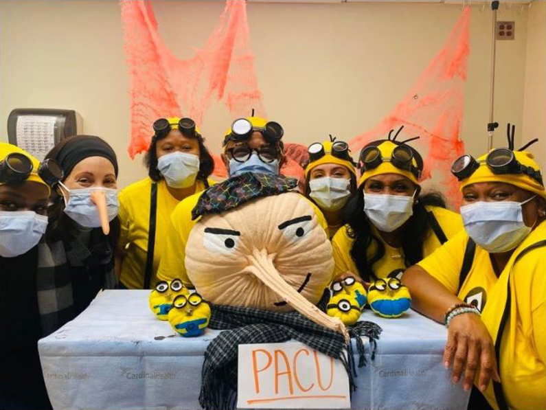 NIH Clinical Center PACU created costumes