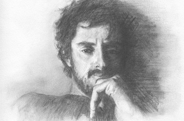Graphite portrait of Devin Bearden