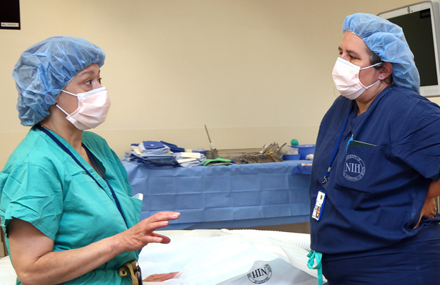 Dr. Monica Bertagnolli and NCI, Dr. Stephanie Goff