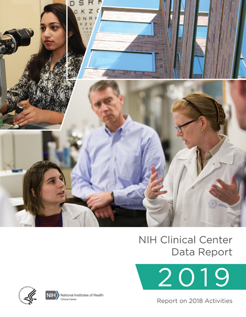 Cover of 2019 NIH Clinical Center Data Report