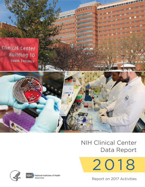 Cover of 2018 NIH Clinical Center Data Report