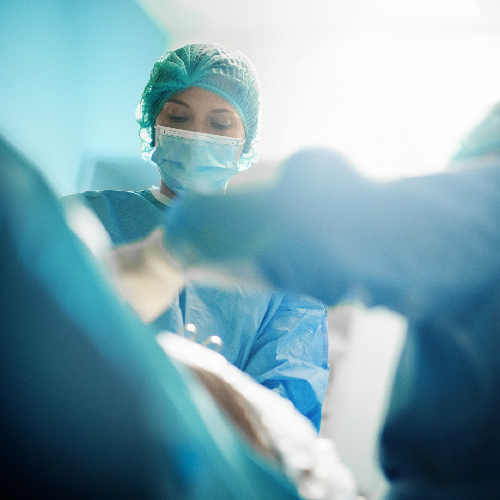 surgeon doing operation