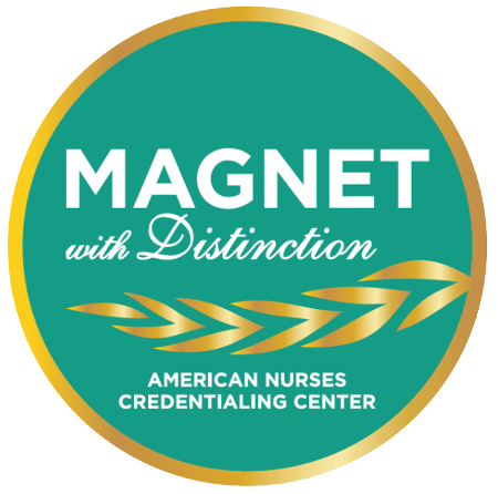 Magnet with Distinction logo