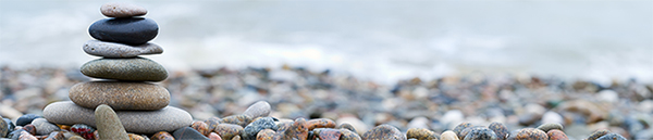 pebbles on a beach