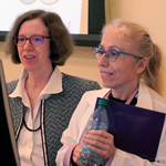 Lisa Rider, MD and Rita Volochayev, PhD