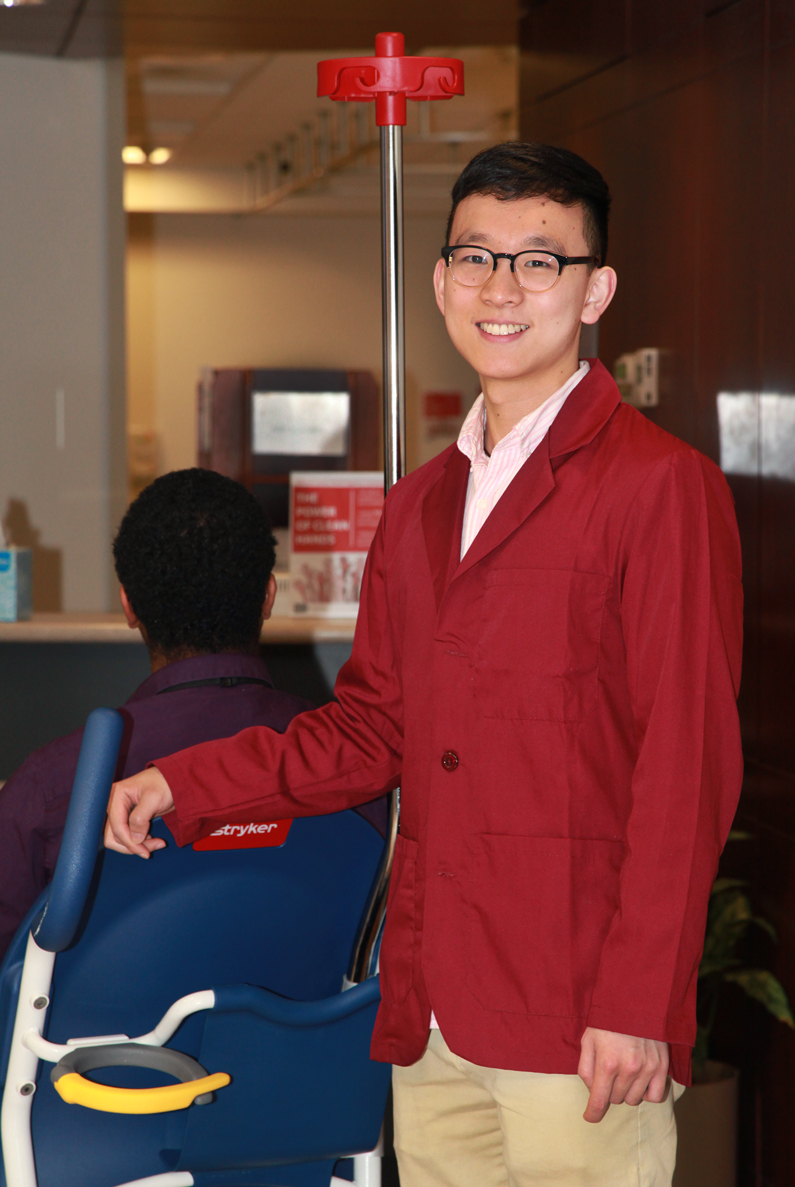 NIH Clinical Center volunteer Chaoyang Wang