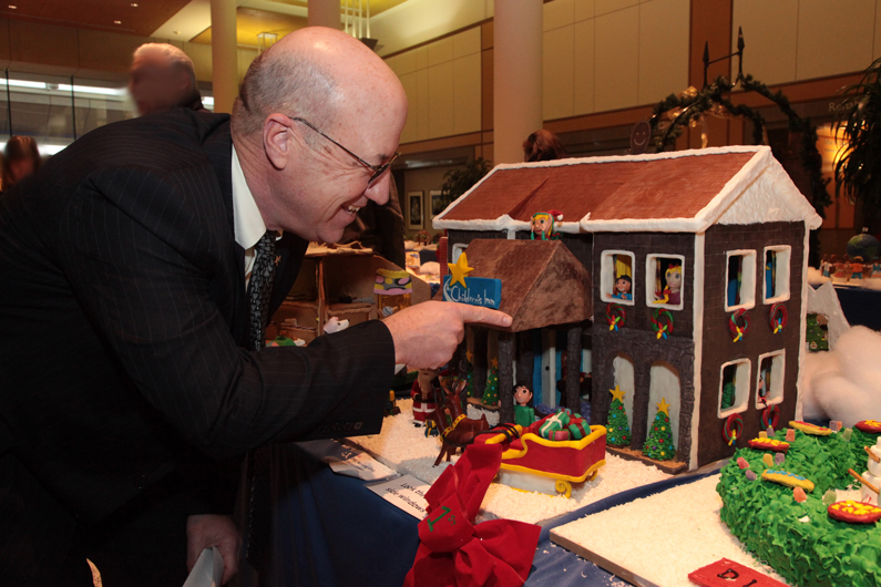 The Gingerbread House Contest Paper Ballot 1st place winner