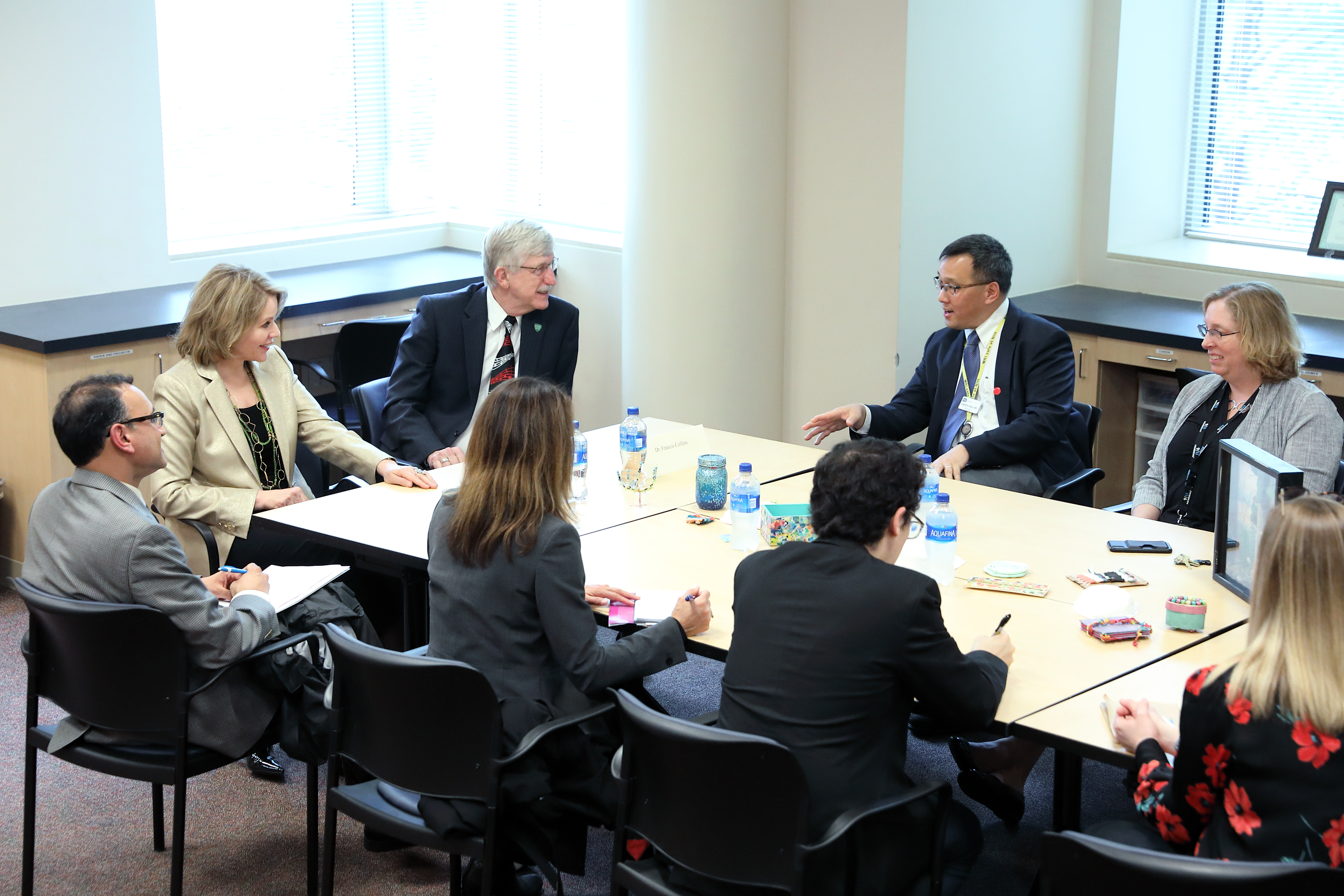 Renee Fleming visits Rehabilitation Medicine.