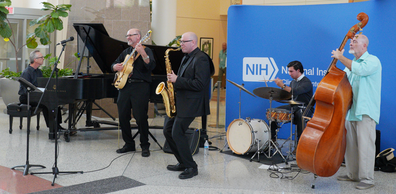 UMD Jazz Combo performs in CC Atrium