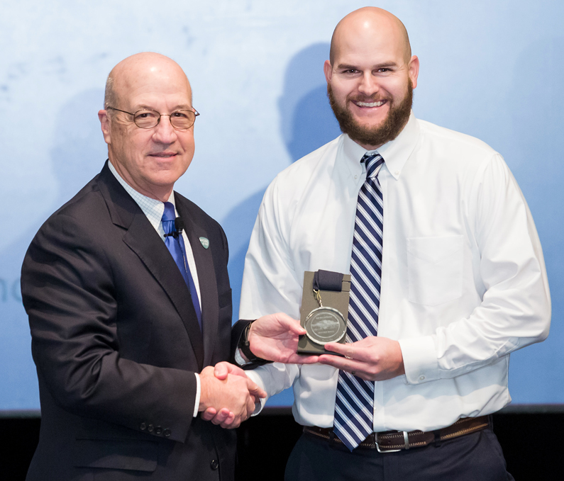 Dr. James Gilman and Stanley Hess