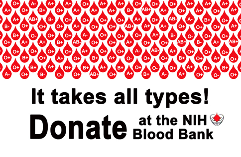 Blood donation appeal – it takes all (blood) types