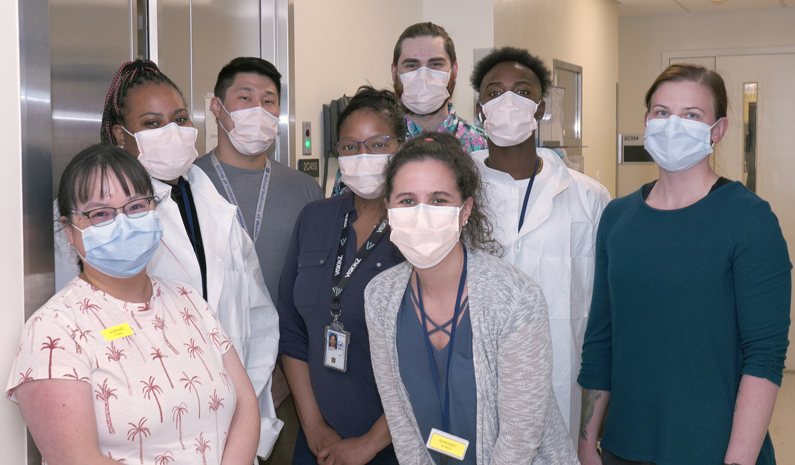 Department of Laboratory Medicine's Sterility Lab staff
