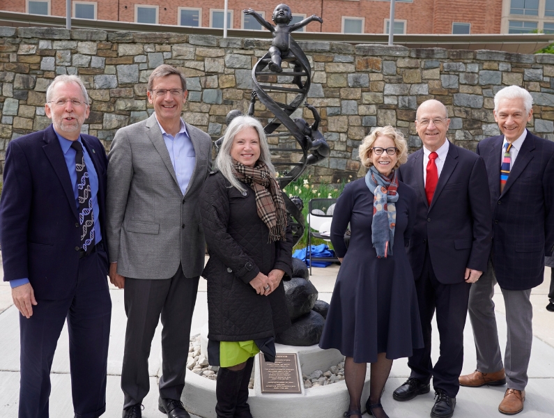 Unveiling of the Ladder Sculpture