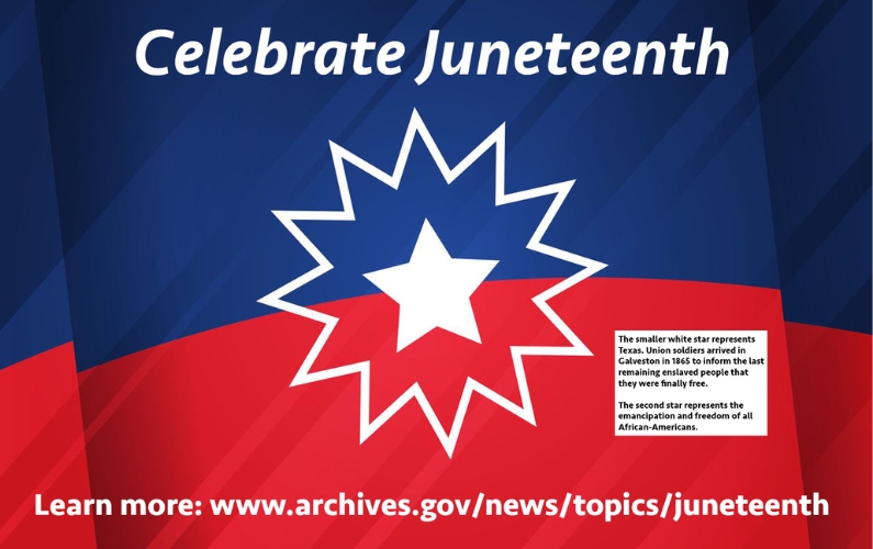 Juneteenth flag