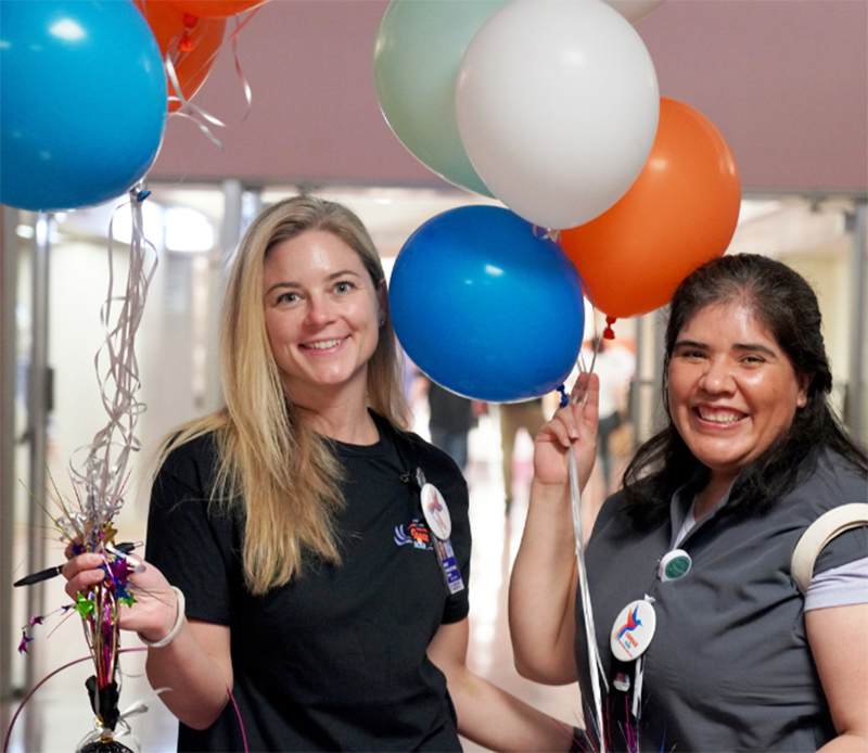 Mary Banaszynski and Bertha Declet-Arroyo