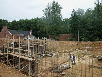 Basement Walls going up