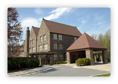 Exterior photo of the Edmond J. Safra Family Lodge.