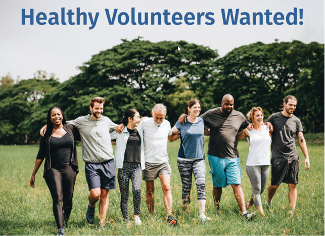Healthy Volunteers Wanted