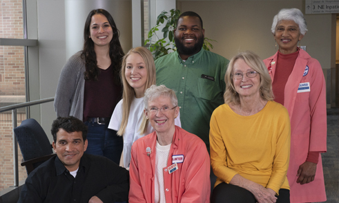  Volunteer Services Program staff group photo