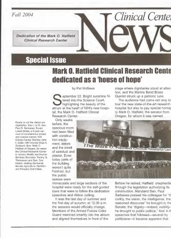 Autumn 2004 Special Issue