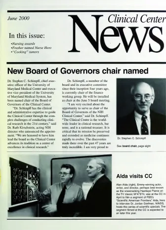 Image of first page of CCNews newsletter from June 2000.