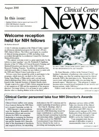 CC News August 2005